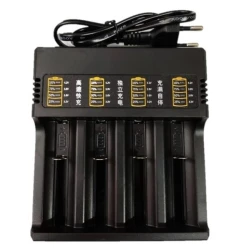 Incarcator MS-484AX 4 Acumulatori 4.2V Li-Ion 18650 cu 4 Porturi la priza 220V 