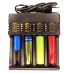 Incarcator MS-484AX 4 Acumulatori 4.2V Li-Ion 18650 cu 4 Porturi la priza 220V 