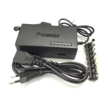 Incarcator universal pentru laptop Cu 7 conectori 12V / 15V / 16V / 18V / 19V / 20V / 24V Negru