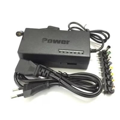Incarcator universal pentru laptop Cu 7 conectori 12V / 15V / 16V / 18V / 19V / 20V / 24V Negru