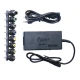 Incarcator universal pentru laptop Cu 7 conectori 12V / 15V / 16V / 18V / 19V / 20V / 24V Negru
