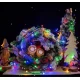 UB Instalatie liniara 110 LED 5m lumineaza intermitent MULTICOLOR