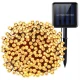 Instalatie Solara 10 Metri cu 100 LED liniara ALB CALD HS