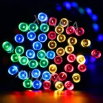 Instalatie Solara 300 LED SL300C MULTICOLOR lungime 33M