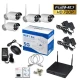 KIT 4 Camera 2mpx IR WiFi 5G WIFI