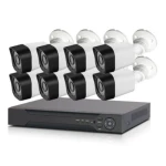 Kit 8 Camere Supraveghere Wifi S888 3MP 1080P