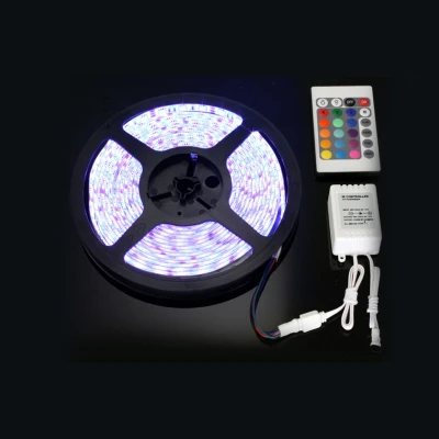 Kit Banda Led Rgb 15 Metri 3x5 Metri cu Telecomanda