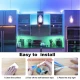 Kit Banda Led Rgb 20 Metri 4x5 Metri cu Telecomanda