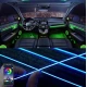Kit Lumini Ambientale interior auto 18 in 1 RGB cu Aplicatie