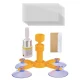 Kit Reparatie Parbriz pentru Sticla Crapata Set Corector cu Ventuza