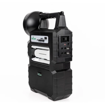 Kit solar portabil Radio FM si Bluetooth CL-810 XL