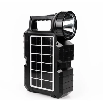 Kit solar portabil Radio FM si Bluetooth CL-810 XL