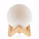 Lampa Luna 3D cu Suport din Metal 8 cm