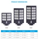 Lampa solara 300W 16 Casete LED in unghi 45 grade