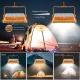 Lampa solara portabila de lucru functie incarcator 336 Leduri reincarcabila 500W temperatura 6500K Portocalie