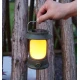 Lampa Solara Retro Camping LY17 Verde cu Maner Reincarcabila