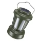 Lampa Solara Retro Camping LY18 Verde cu Maner Reincarcabila