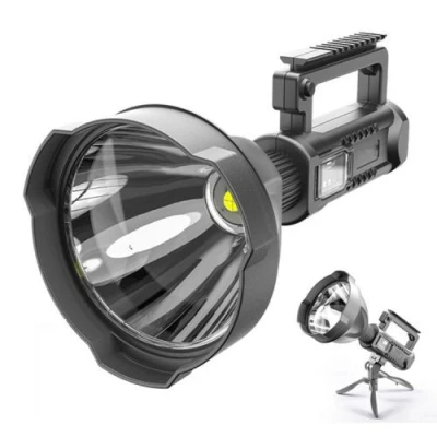 Lanterna de Mana W590 cu TREPIED , Baterie Externa 1000W LED foarte puternic P50