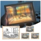 Lumina de Noapte tip Tablou cu Desen 22 x 32 cm