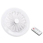 Lustra ventilator pentru tavan 2 in 1 cu Led Alb