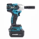 UB Masina de Insurubat cu Impact cu 2 Acumulatori, 350Nm, 24V, 5Ah, Albastru