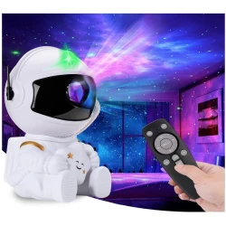 Mini Proiector Astronaut cu Lumina de Noapte si Difuzor 
