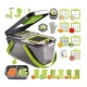 Mini Tocator de Legume 24-in-1: Mandolina de Bucatarie Multifunctionala