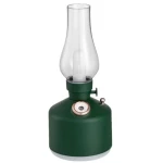 Mini umidificator VERDE cu lampa fara capac si schimbare de culoare 