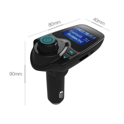 Modulator radio auto FM Bluetooth T11 cu card Micro SD/TF - DU75