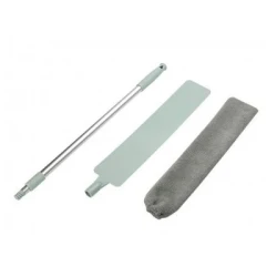Mop plat retractabil pentru curatarea prafului in spatiile inguste