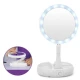 Oglinda Rotunda de machiaj AO 77900 pliabila cu LED