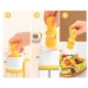 Oliviera cu perie dozatoare gradata si picurator pentru ulei/otet din sticla 550 ml