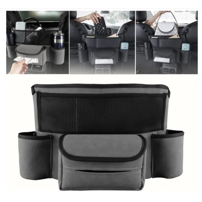 Organizator Multifunctional de Masini intre Scaune cu 2 Suport Pahare