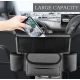 Organizator Multifunctional de Masini intre Scaune cu 2 Suport Pahare