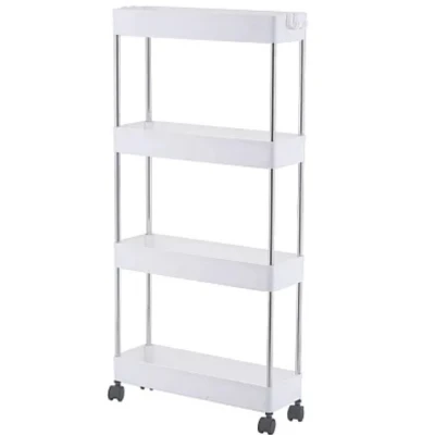 UB Organizator tip carucior multifuncional cu 4 rafturi Alb MD