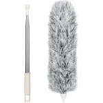 Pamatuf microfibra telescopic 2.5m. cu un capat pentru zone greu accesibile