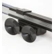Parasolar auto retractabil impotriva razelor UV fixare prin ventuze 85 cm