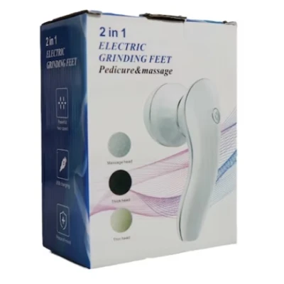 Pila electrica 2 in 1 pentru pedichiura si masaj
