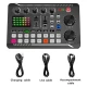 Placa de Sunet Live Q SK7 cu Mixer Audio Podcast si Schimbator de Voce