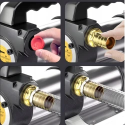 UB Pompa auto electrica pentru combustibil si ulei 12V de 40-45l/min