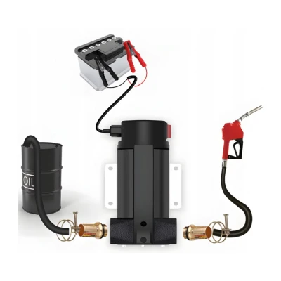 UB Pompa auto electrica pentru combustibil si ulei 12V de 40-45l/min