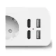 Prelungitor JORTAN OG2202 cu 2 prize 2 porturi USB si 2 Type C 2 metri