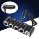 Priza auto 1504 cu 6 intrari  12V  In-Car negru MULTIPLICATOR