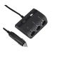 Priza auto cu 5 intrari NEON buton On/OFF 120W OLESON 1506