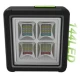 Proiector 144 LED Solar cu Baterie GD-2206A 4 Moduri de Iluminare 100W