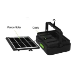 Proiector 144 LED Solar cu Baterie GD-2206A 4 Moduri de Iluminare 100W