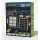 Proiector 195 LED Solar cu Baterie GD-2208A 200W