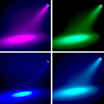 Proiector PAR 54 LED-uri Lumini Scena JOC de lumini Dj sau Club