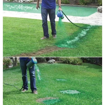 Pulverizator seminte gazon pentru plantat