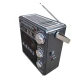 Radio cu Panou Solar XB-921 BT X-Bass mp3 player cu suport card sd/usb NEGRU